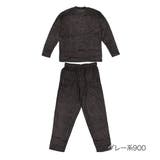 グレー系900 | ルームウェア メンズ 両面起毛 クルーネック 上下セット rm9-2102 | 福助オンラインストア【MEN】