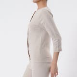 福助 公式 8分袖シャツ 長袖  気心地自慢 無地 部分レース 50-9920 | 福助オンラインストア | 詳細画像4 