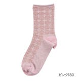 ピンク180 | 福助 靴下 スパイラル柄 | 福助オンラインストア