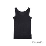 ブラック090 | デイリー満足 タンクトップ 無地 | 福助オンラインストア