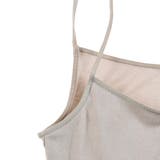 満足(マンゾク) カップ付きキャミソール 無地 | 福助オンラインストア | 詳細画像7