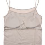 満足(マンゾク) カップ付きキャミソール 無地 | 福助オンラインストア | 詳細画像9