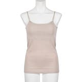 満足(マンゾク) カップ付きキャミソール 無地 | 福助オンラインストア | 詳細画像2