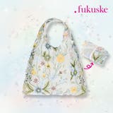 fukuske(ドットフクスケ) バッグ ペールフラワー柄 | 福助オンラインストア | 詳細画像1