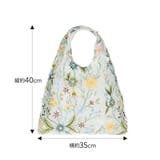 fukuske(ドットフクスケ) バッグ ペールフラワー柄 | 福助オンラインストア | 詳細画像6