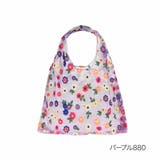 パープル880 | fukuske(ドットフクスケ) バッグ カラフルフラワー柄 | 福助オンラインストア