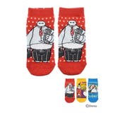 ディズニー 靴下 ベイマックス スニーカー丈 (309-16E0) | 福助オンラインストア | 詳細画像1