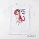 Beagle100 | MULGA(モルガ) Tシャツ アニマル柄 半袖 綿素材 (MG9F0101) | 福助オンラインストア