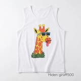 Hiden giraff500 | MULGA(モルガ) タンクトップ アニマル柄 | 福助オンラインストア