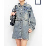 デニムミニワンピース | FUN | 詳細画像1 