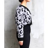 シャギーヒョウガラカーデ | FUN | 詳細画像2