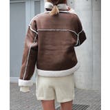 ムートンライダースジャケット | FUN | 詳細画像3