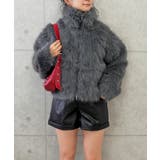 チャコールグレー | シャギーファーブルゾン | FUN