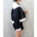 フェイクレザームートンジャケット | FUN | 詳細画像2 