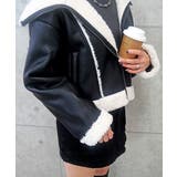 フェイクレザームートンジャケット | FUN | 詳細画像4 