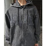 デニムロゴブルゾン | FUN | 詳細画像4 