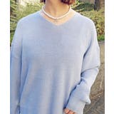 ラメVネックニット | FUN | 詳細画像4 