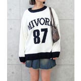 モールナンバリングニット | FUN | 詳細画像4 