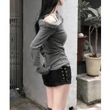 ファーオフショルプルオーバー | FUN | 詳細画像2 