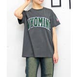 チャコールグレー | ロゴワッペンT | FUN