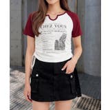 キーネックラグランT | FUN | 詳細画像1 