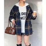 ブークレチェックコート | FUN | 詳細画像1 