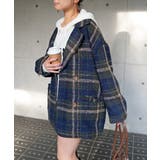 ブークレチェックコート | FUN | 詳細画像4 
