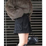 ブラック | コールテンミニスカート | FUN