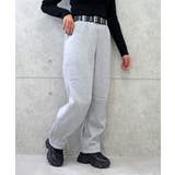 グレー | チェーンツキスウェットパンツ | FUN