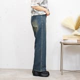 ラインストーンデニムパンツ | FUN | 詳細画像2