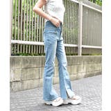 デニムフレアーパンツ | FUN | 詳細画像36 