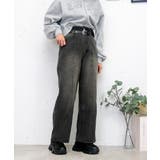 ブラック | ストレートパンツ | FUN