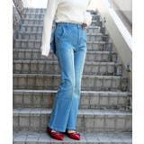 バックリボンフレアパンツ | FUN | 詳細画像3 