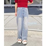 リボンストレートパンツ | FUN | 詳細画像2