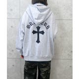 バッククロスジップパーカー | FUN | 詳細画像10