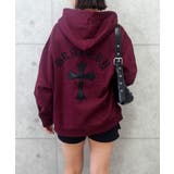 バッククロスジップパーカー | FUN | 詳細画像8