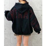 バックロゴジップパーカー | FUN | 詳細画像4 