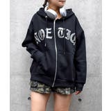 ブラック | ストーンジップパーカー | FUN