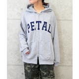 グレー | ロゴジップパーカー | FUN