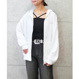 ラメストーンロゴパーカー | FUN | 詳細画像6 