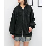 ブラック | ケミカルロゴパーカー | FUN