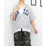 グレー | ハンソデジップパーカー | FUN