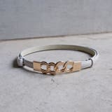 アイボリー | チェーンバックルベルト | FUN