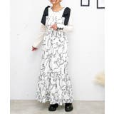 リボンガラワンピース | FUN | 詳細画像1 