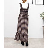 チェックシャーリングワンピース | FUN | 詳細画像3 