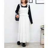 アイボリー | シャーリングワンピース | FUN