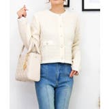 ラメツイードカーデ | FUN | 詳細画像6