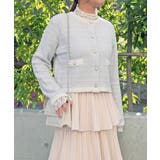 サックス | ラメツイードカーデ | FUN