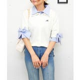 ソデリボンドッキングカーデ | FUN | 詳細画像6 