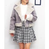 グレー | スエードフェイクファージャケット | FUN